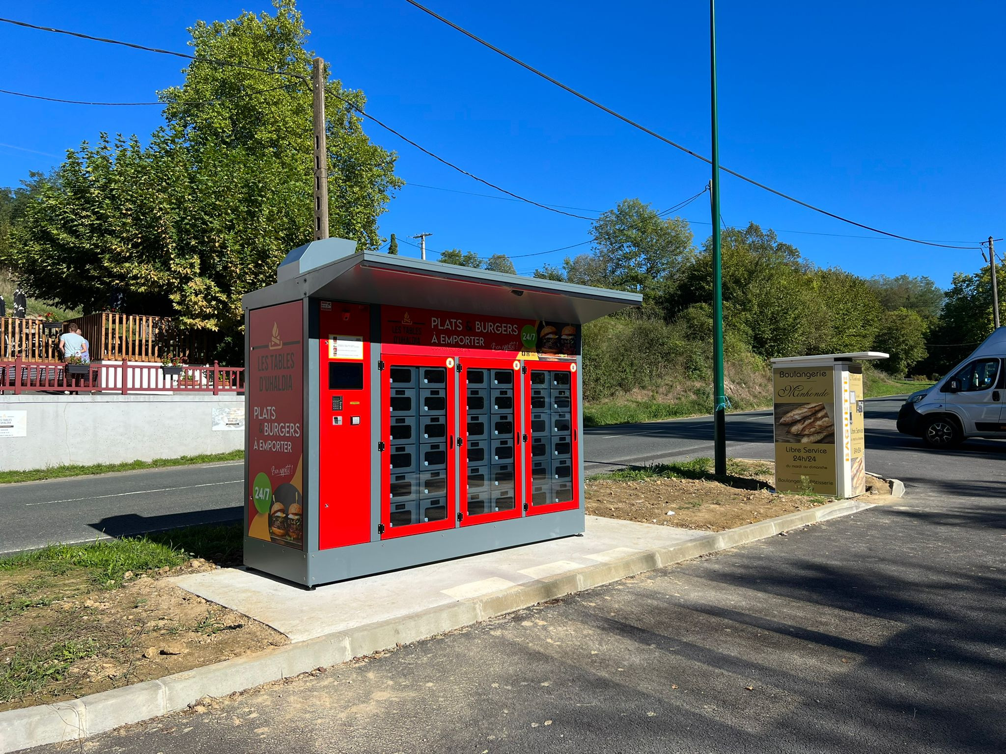 Distributeur automatique de produits frais